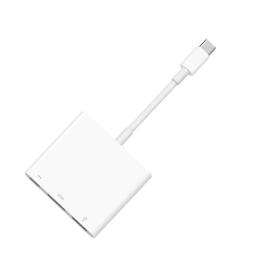Многопортовый цифровой AV-адаптер Apple с USB-C                    Хаб c кабель-коннектором USB Type C (USB-C, USB-A, HDMI)