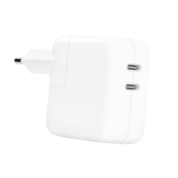 Сетевое зарядное устройство Apple мощностью 35 Вт (2 USB-C)