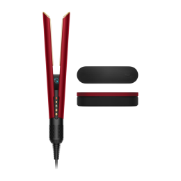 Выпрямитель для волос Dyson Airstrait HT01 Gift Edition (Red Velvet/Gold) (2024)                  Подходит для волос средней длины и длинных волос любого типа (прямых, волнистых и кудрявых)